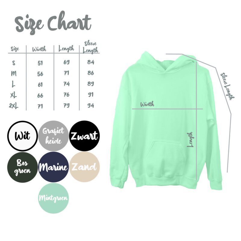 Gepersonaliseerde hoodie getekende afbeelding - Afbeelding 4