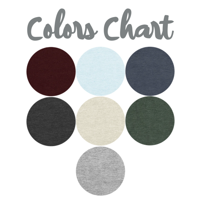 Color chart shirt