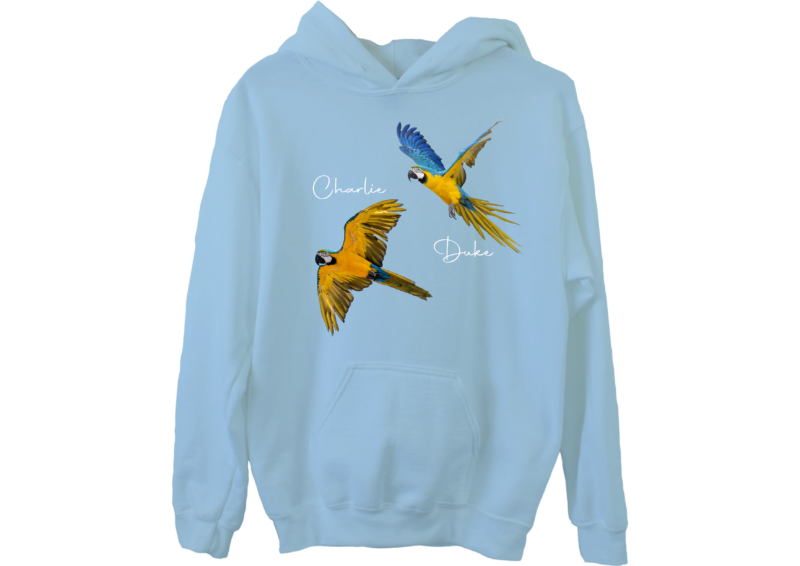 Gepersonaliseerde hoodie foto / logo - Afbeelding 2