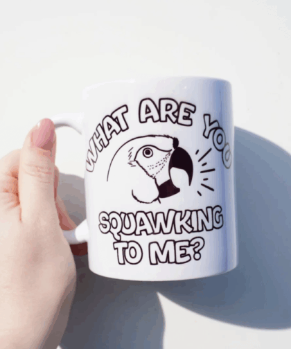 Ara maracana ‘What Are You squawking To Me?’ Mok