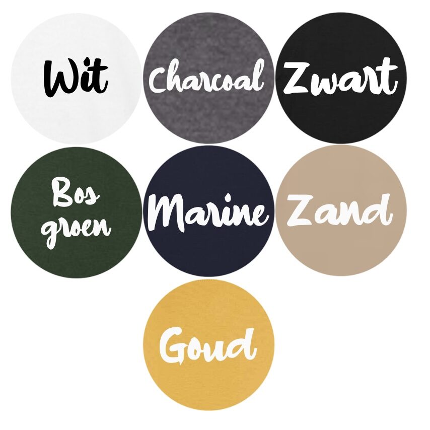 Kleuren kaart sweater Skaya products