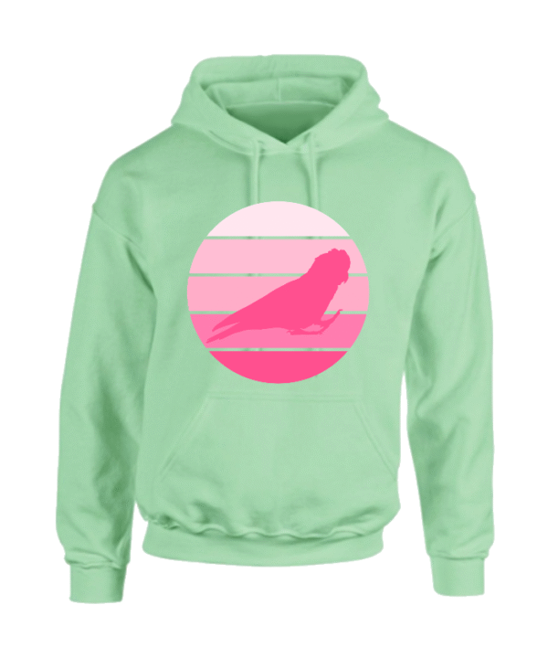 Sunset roze kaketoe hoodie