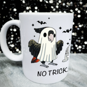 Spooky kaketoe mok