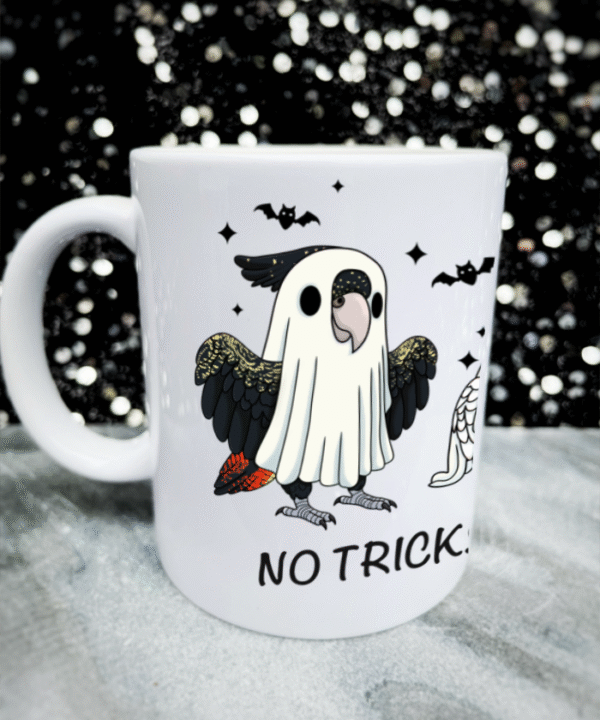 Spooky kaketoe mok