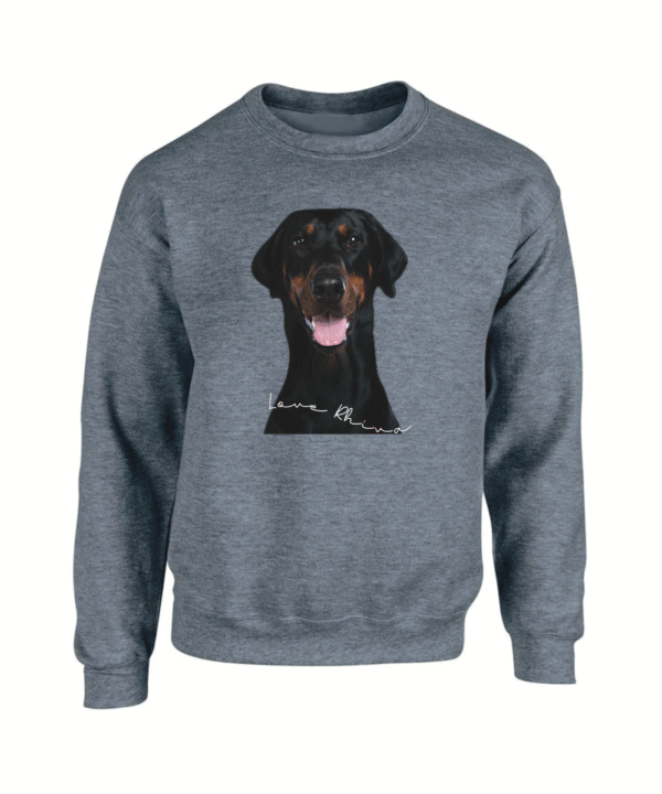 Gepersonaliseerde sweater eigen foto papegaai parkiet