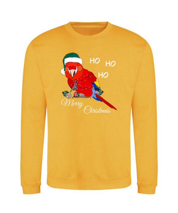 Kerst geelvleugel ara sweater - Afbeelding 7