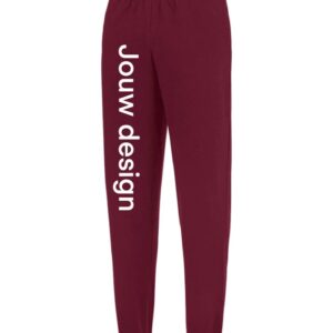 Joggingbroek met eigen gekozen tekst