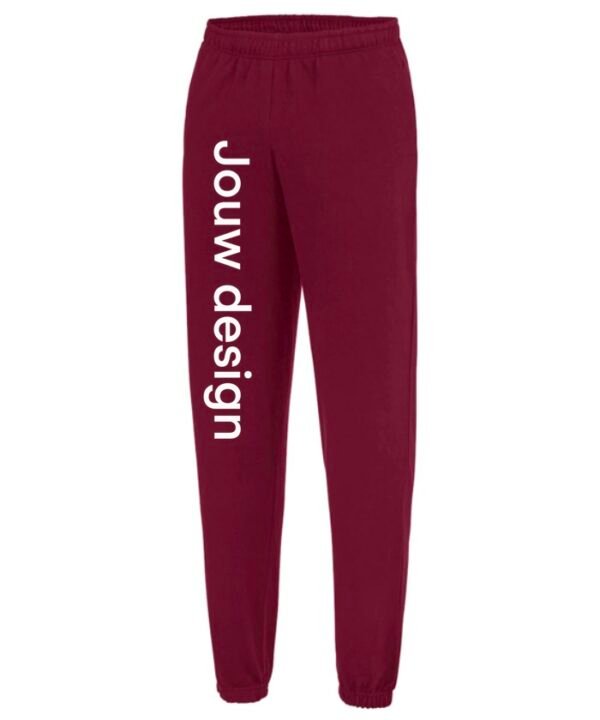 Joggingbroek met eigen gekozen tekst