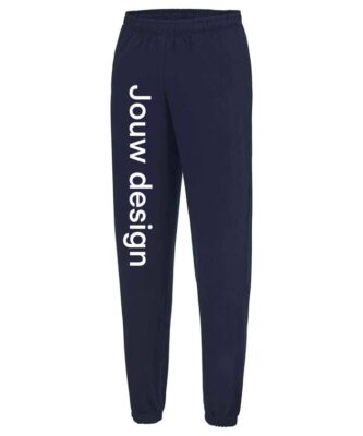 Joggingbroek met eigen gekozen tekst