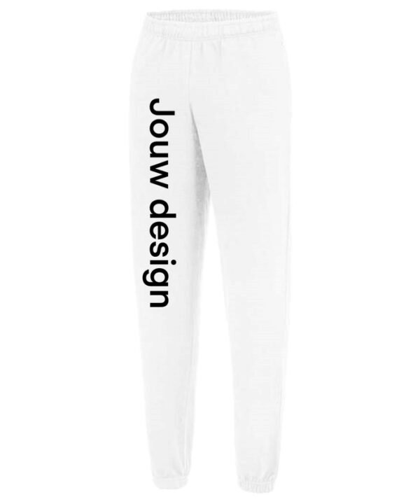 Joggingbroek met eigen gekozen tekst