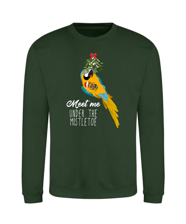 Kerst blauwgele ara sweater - Afbeelding 8