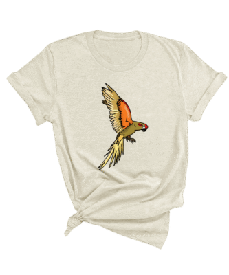 Gepersonaliseerde shirt getekende afbeelding