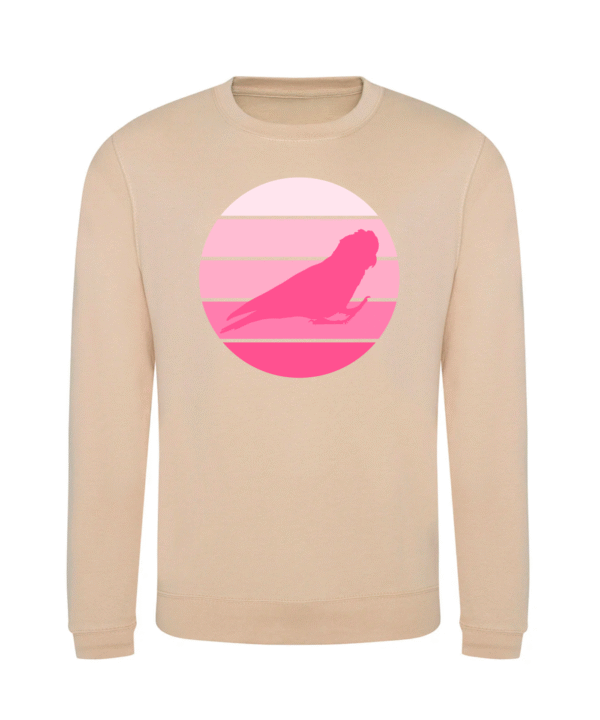 Sunset roze kaketoe sweater - Afbeelding 9