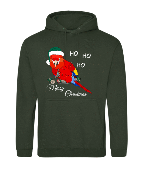 Kerst geelvleugel ara hoodie - Afbeelding 7