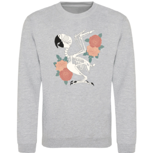 Papegaai skelet sweater