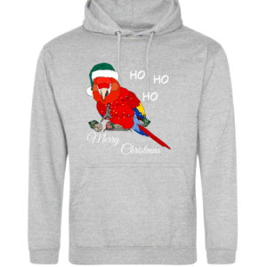 Kerst geelvleugel ara hoodie