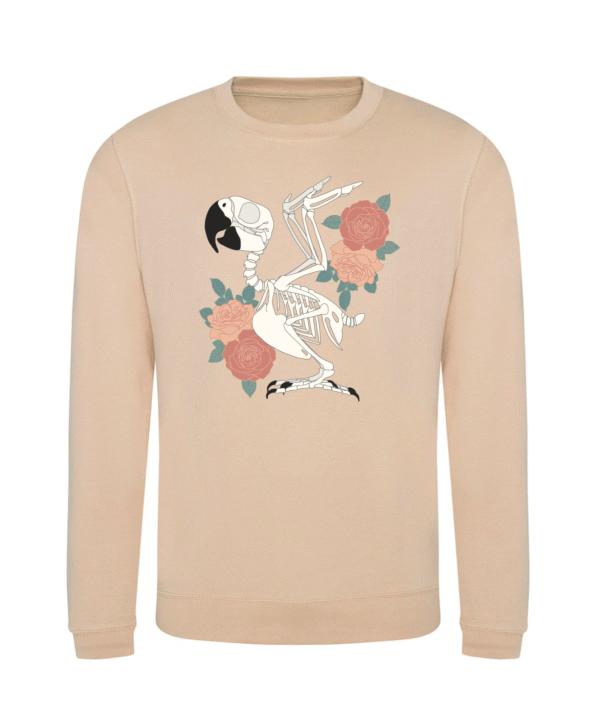 Papegaai skelet sweater - Afbeelding 4