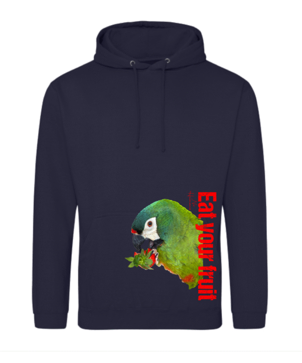 Ara maracana *eat your fruit* hoodie - Afbeelding 9