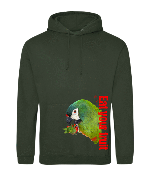Ara maracana *eat your fruit* hoodie - Afbeelding 8