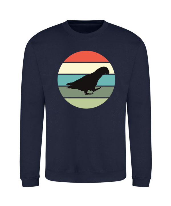 Sunset grijze roodstaart sweater - Afbeelding 4