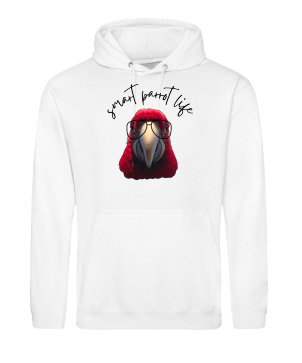 Smart parrot life groenvleugel hoodie - Afbeelding 8