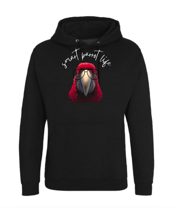 Smart parrot life groenvleugel hoodie - Afbeelding 7
