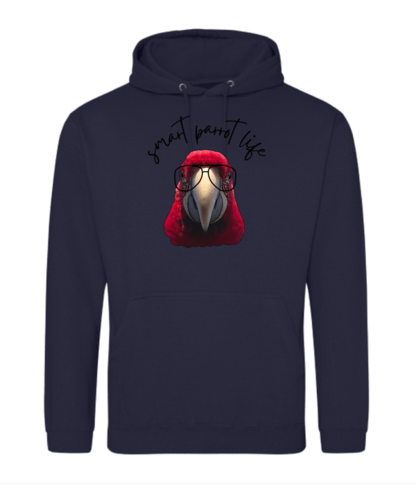 Smart parrot life groenvleugel hoodie - Afbeelding 9