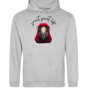 Smart parrot life groenvleugel hoodie