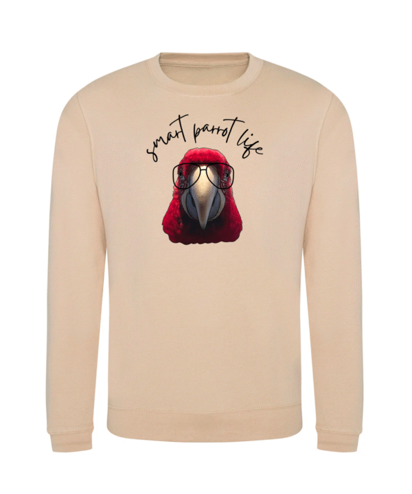 Smart parrot life groenvleugel sweater - Afbeelding 4