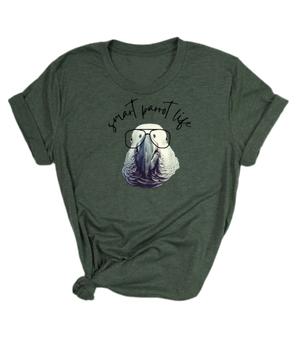 Smart parrot life grijze roodstaart shirt - Afbeelding 9