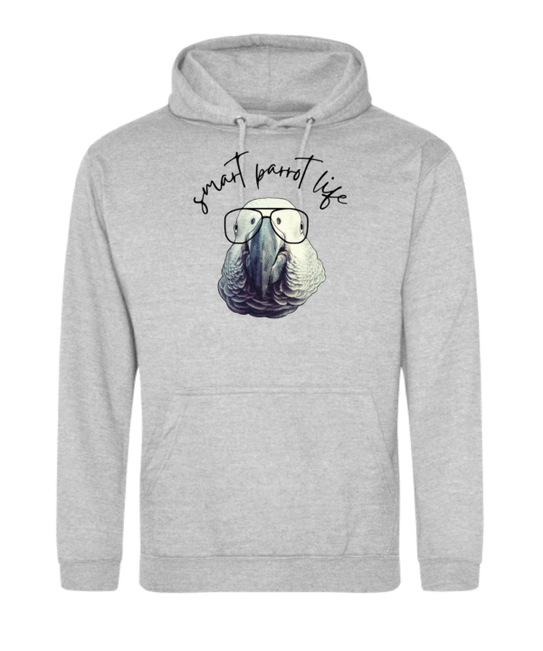 Smart parrot life grijze roodstaart hoodie - Afbeelding 7
