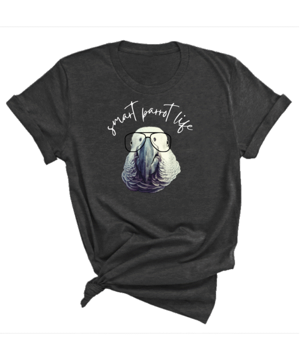 Smart parrot life grijze roodstaart shirt - Afbeelding 6