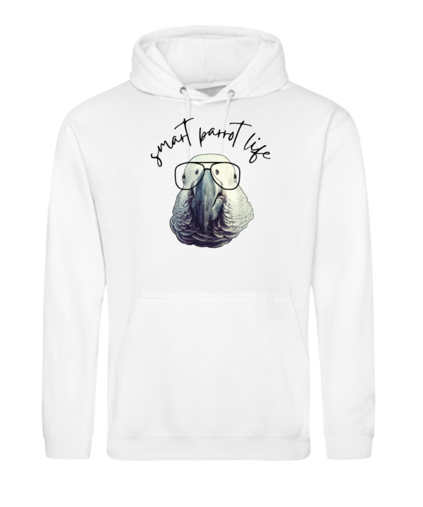 Smart parrot life grijze roodstaart hoodie - Afbeelding 5