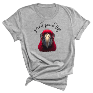 Smart parrot life groenvleugel shirt