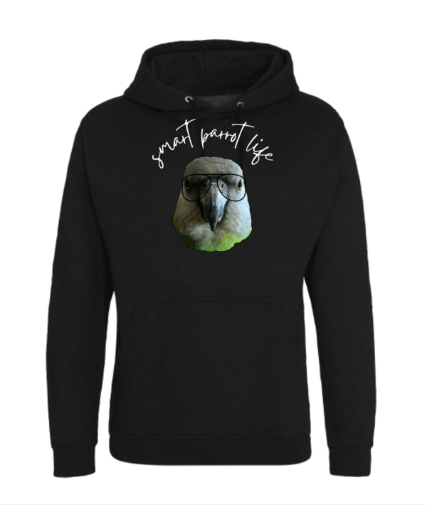 Smart parrot life bonte boertje hoodie - Afbeelding 6