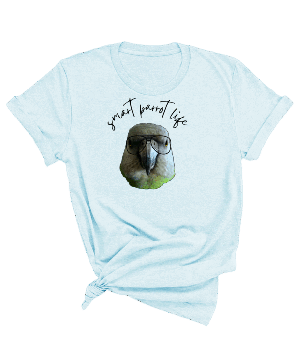 Smart parrot life bonte boertje shirt - Afbeelding 4