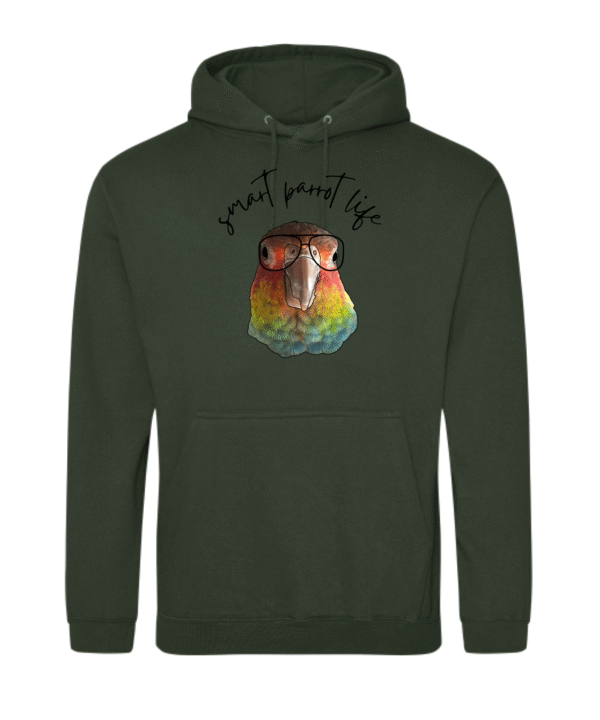 Smart parrot life pyrrhura hoodie - Afbeelding 4
