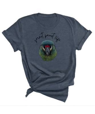 Smart parrot life maracana shirt