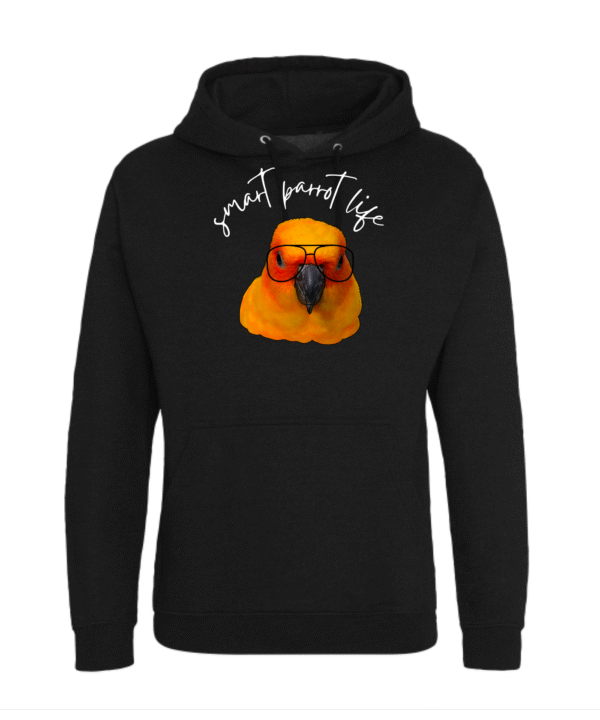 Smart parrot life zonparkiet hoodie - Afbeelding 6