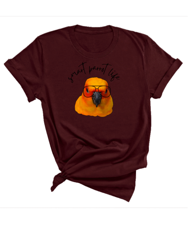 Smart parrot life zonparkiet shirt - Afbeelding 4