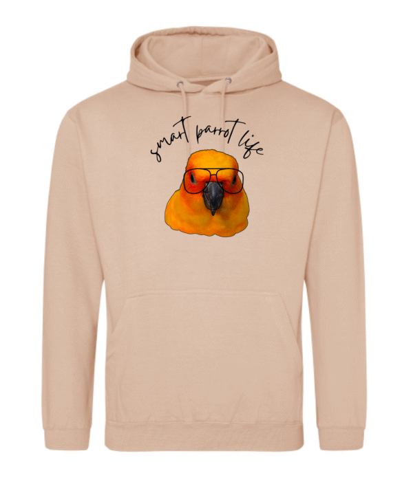 Smart parrot life zonparkiet hoodie - Afbeelding 4