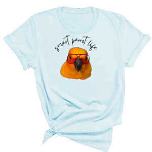 Smart parrot life zonparkiet shirt
