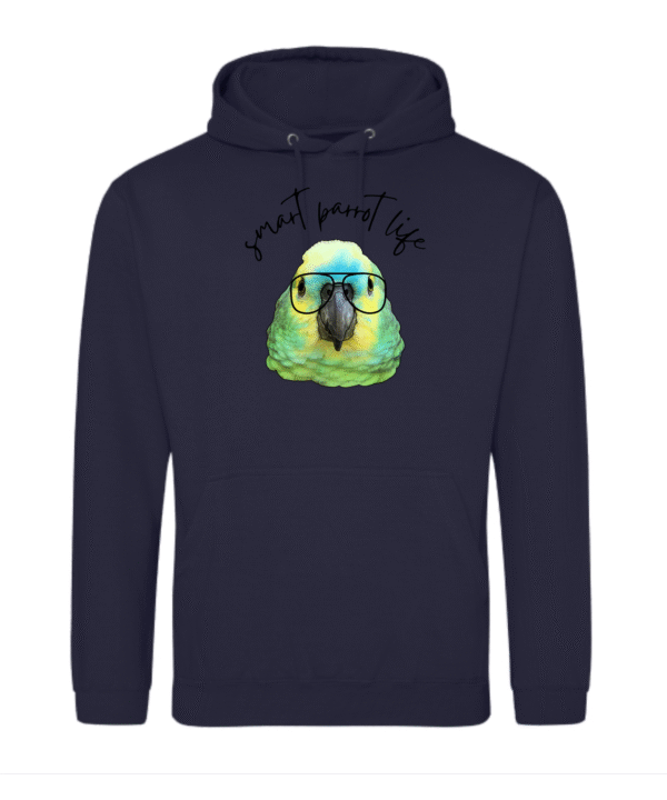 Smart parrot life amazone hoodie - Afbeelding 7