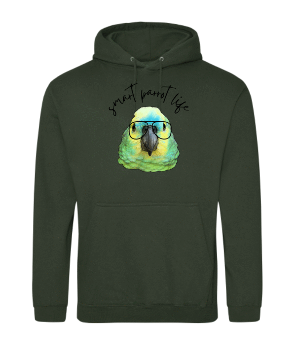 Smart parrot life amazone hoodie - Afbeelding 8