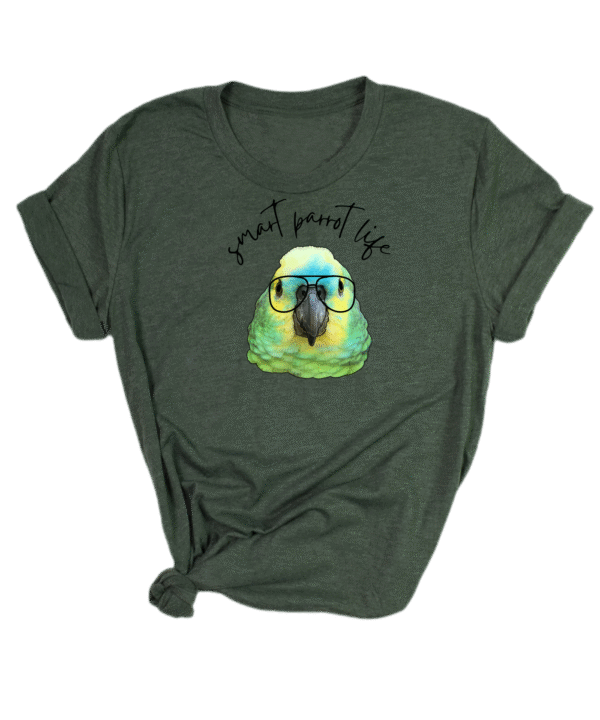 Smart parrot life amazone shirt - Afbeelding 5