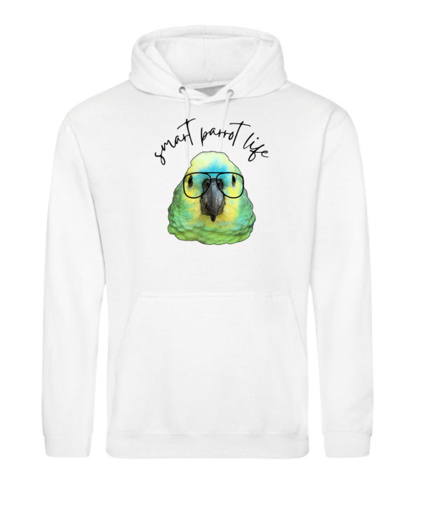 Smart parrot life amazone hoodie - Afbeelding 6