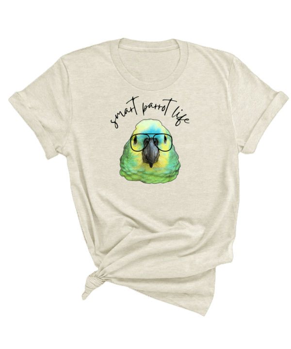 Smart parrot life amazone shirt - Afbeelding 4