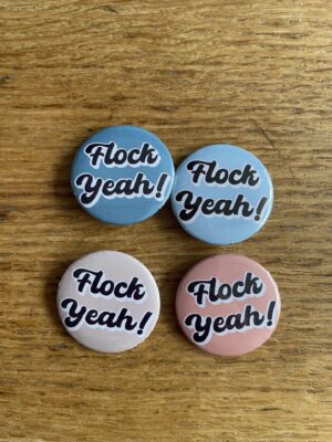 Flock yeah! button