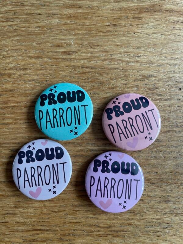 Proud parront button
