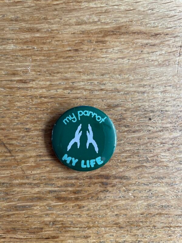 My parrot My life button - Afbeelding 2